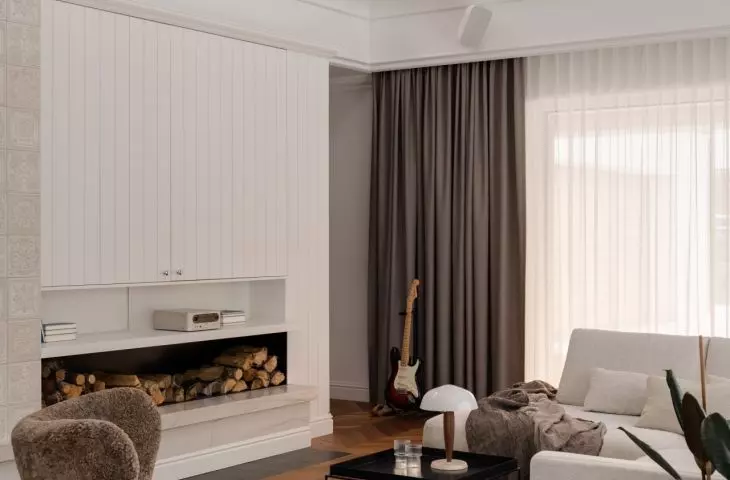 Interior of a house on the outskirts of Lodz