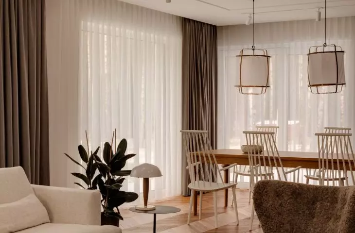 Interior of a house on the outskirts of Lodz