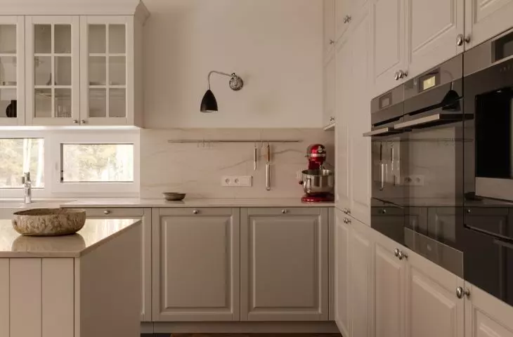 Interior of a house on the outskirts of Lodz