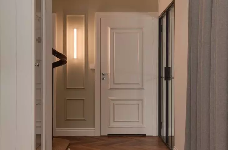 Interior of a house on the outskirts of Lodz
