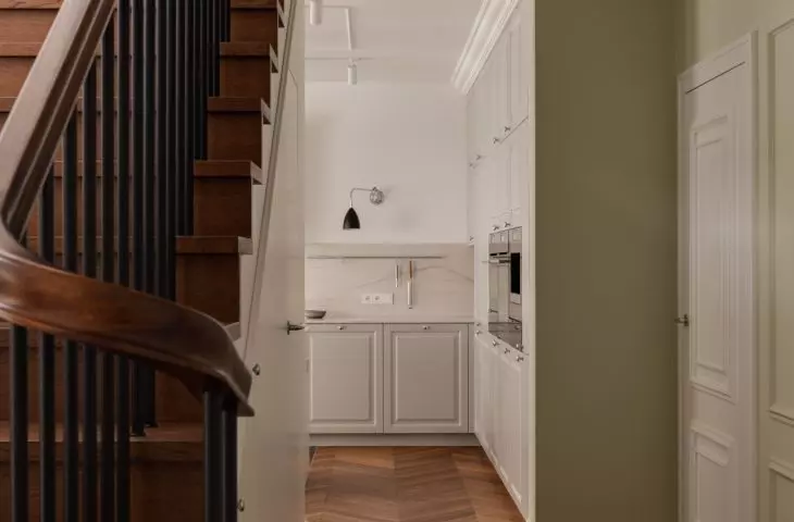 Interior of a house on the outskirts of Lodz