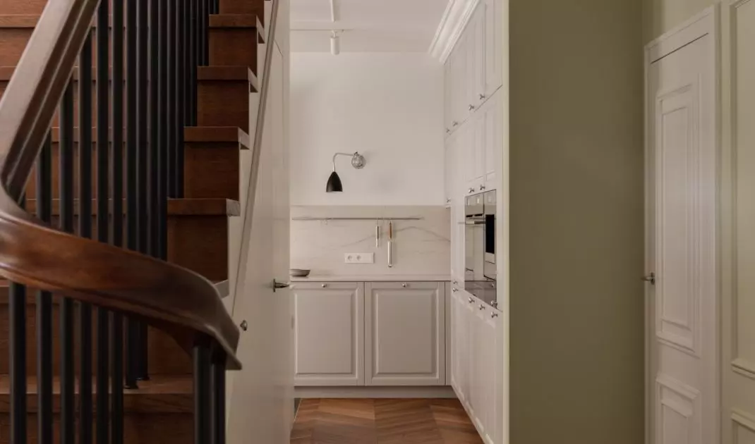 Interior of a house on the outskirts of Lodz