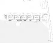 Kompleks apartamentowy The Wave w Vejle, w Danii – plan zagospodarowania przestrzennego 