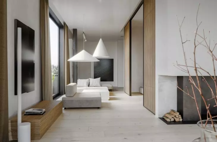 Apartament inspirowany Japonią