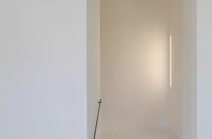 Office building 2226 in Lustenau - view of the minimalist interior of the building 