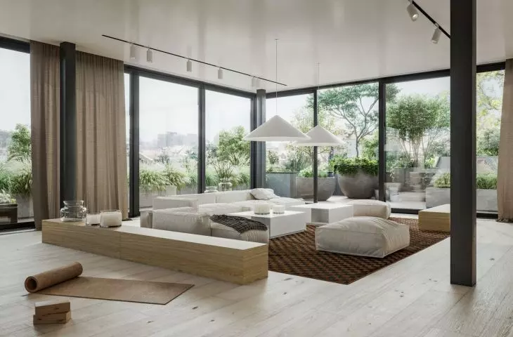 Apartament inspirowany Japonią