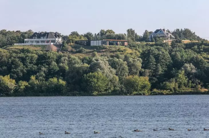 View of the house from the side of the Vistula River