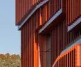 The medical and health research building has been built in the heart of the Flinders University campus in Bedford Park, south of Australia's Adelaide city