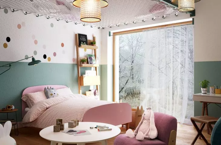 One girl's room 