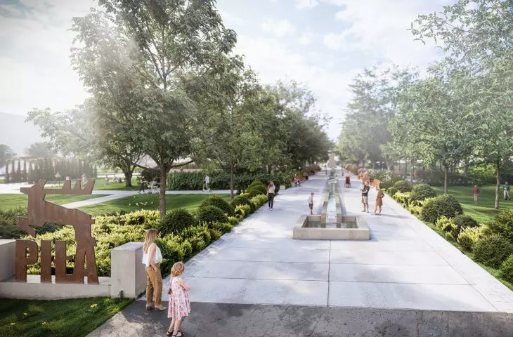 Revitalization of Victory Square in Pila