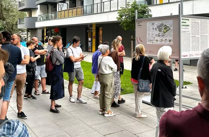 prezentacja projektu przed mieszkańcami