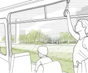 widok z tramwaju