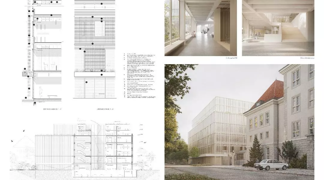 II Nagroda, proj.: Heinle, Wischer und Partner Architekci