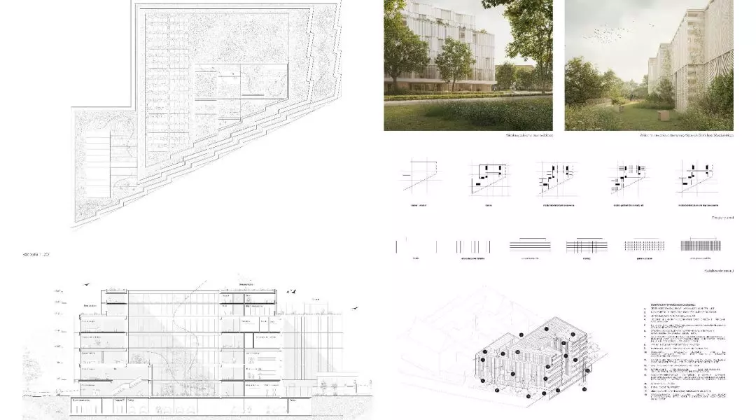 II Nagroda, proj.: Heinle, Wischer und Partner Architekci