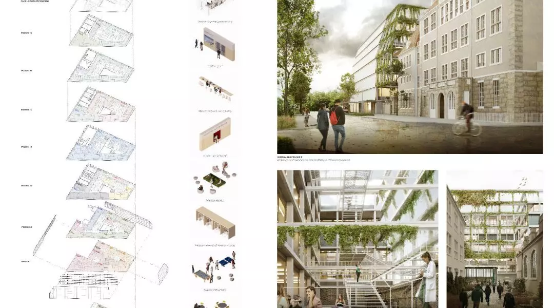 Wyróżnienie, proj.: NM architekci Tomasz Marciniewicz, Zuzanna Szpocińska–Marciniewicz, Jerzy Grochulski