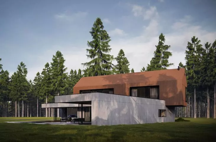 The first floor of the Twisted House has been devoted entirely to a private area