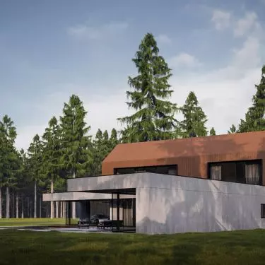 The first floor of the Twisted House has been devoted entirely to a private area