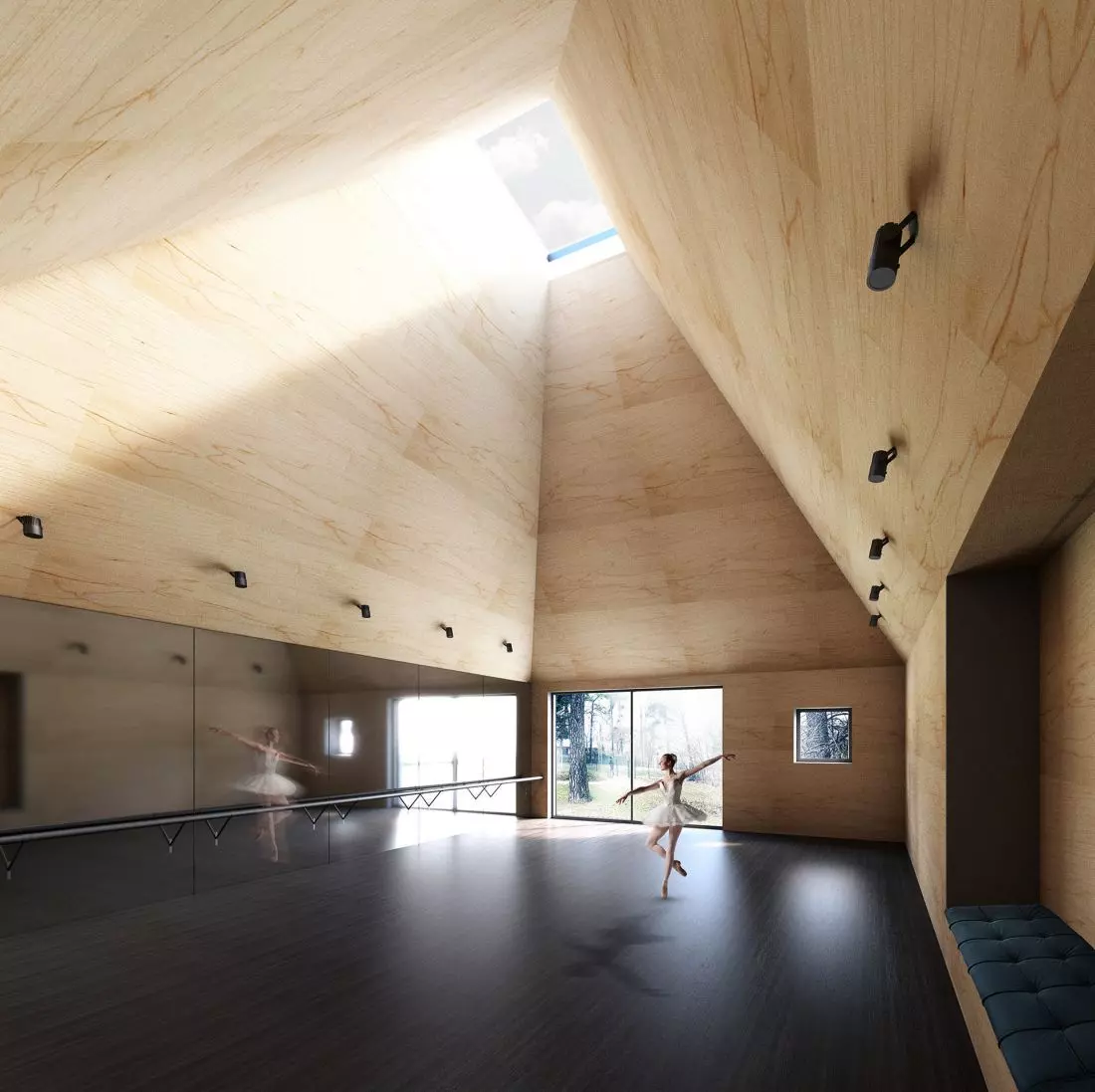 Centrum Inicjatyw Kulturalnych w Komorowie - sala do tańca