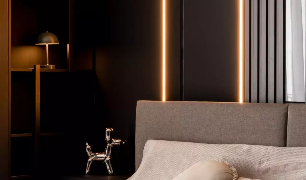 Czarny apartament przy Łazienkach Królewskich