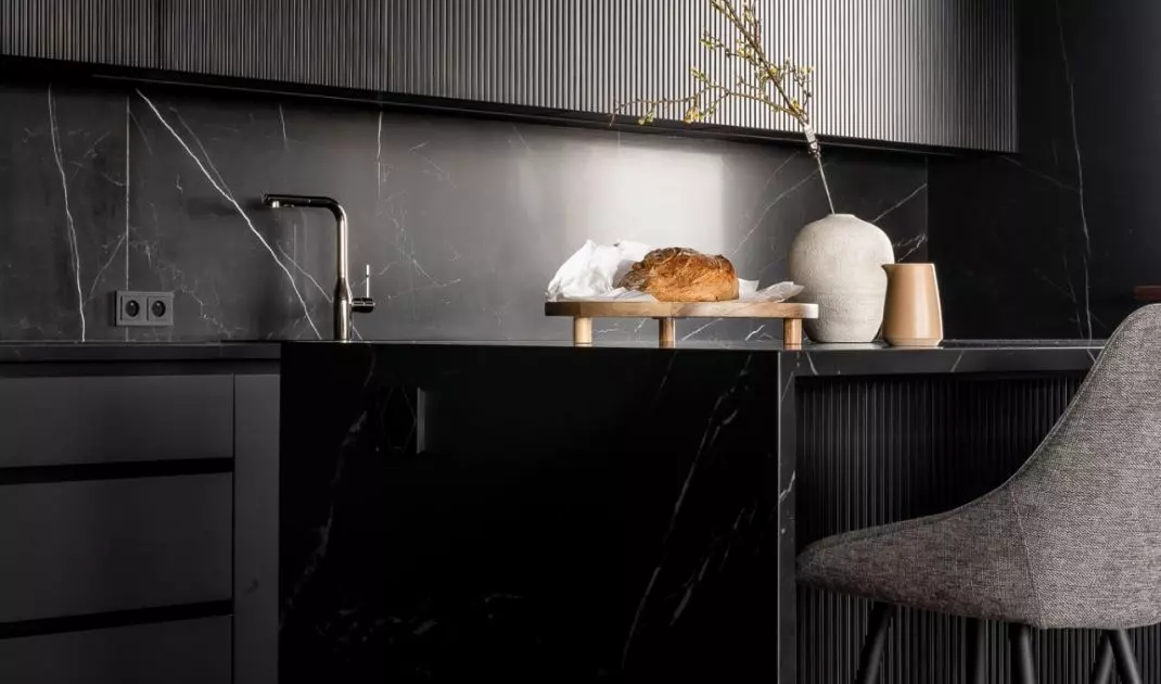 Apartament został zlokalizowany w prestiżowym budynku Belvedere Residence
