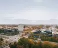 Continental AG headquarters in Hannover - bird's eye view