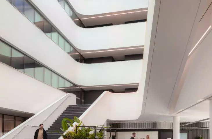 Continental AG headquarters in Hannover - interior of the facility 