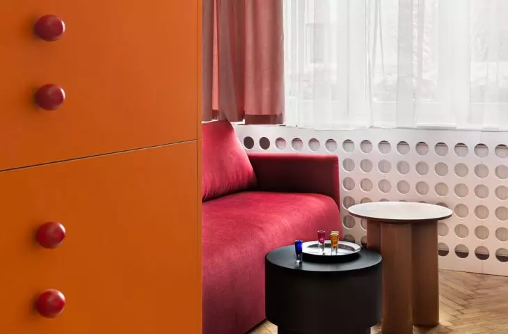 Clever solutions made it possible to create a functional interior in a small space