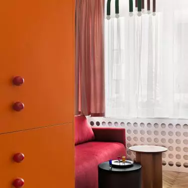 Clever solutions made it possible to create a functional interior in a small space
