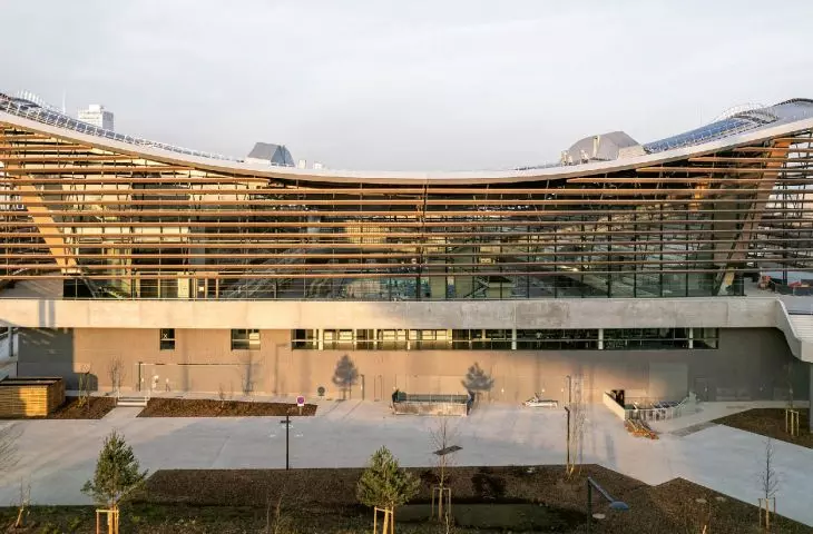 Wodne Centrum Olimpijskie Metropolii Wielkiego Paryża, proj.: VenhoevenCS + Ateliers 2/3/4, 2024