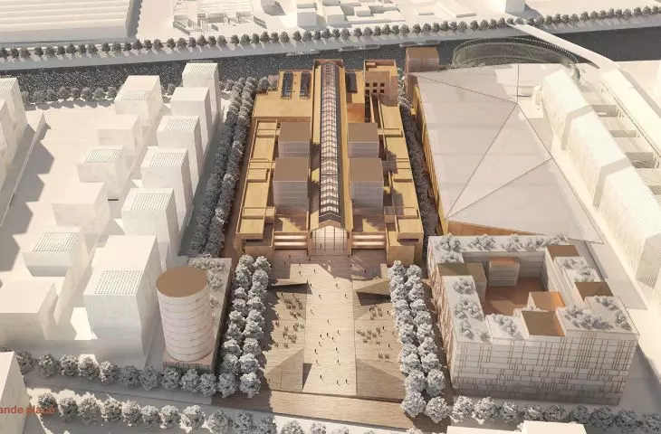 Cité du Cinéma — model