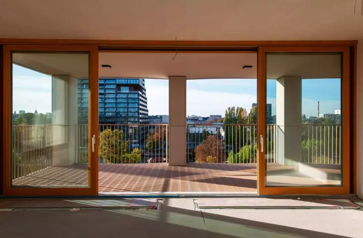 Nowy Port sąsiaduje z apartamentowcem Nordic Haven (proj.: Nizio Design International)