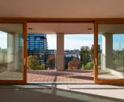 Nowy Port sąsiaduje z apartamentowcem Nordic Haven (proj.: Nizio Design International)