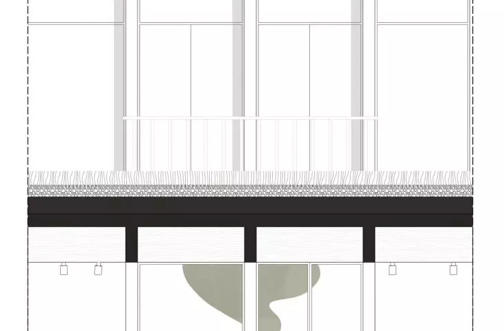 cross-section D-D