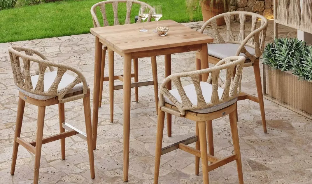 It is ideal to store furniture in a dry, well-ventilated room