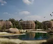 Hotel complex on the Sobieszewska Island in Gdansk, Poland