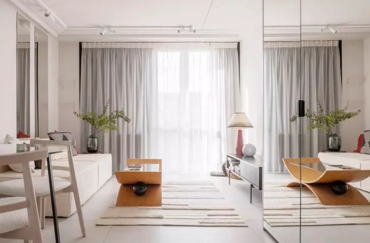 A studio apartment in Warsaw's Wola district