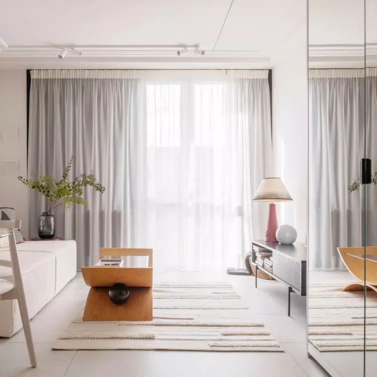 A studio apartment in Warsaw's Wola district