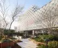 The UK pavilion has been built at the southern end of the Expo 2025 site in Osaka