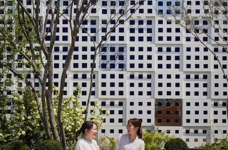 The UK pavilion at Expo 2025 in Osaka was based on modules 