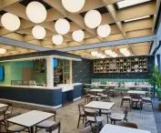 UK pavilion at Expo 2025 in Osaka - interior of the pavilion 
