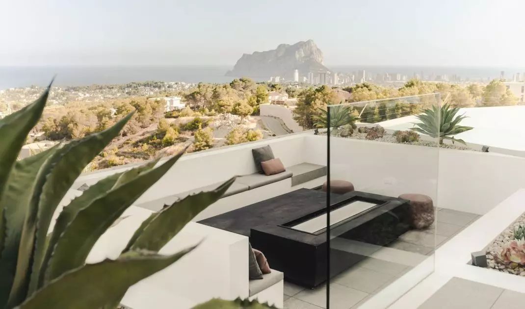 Luksusowy apartament w Calpe od MOW.design