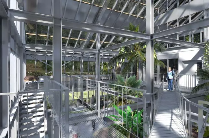 Project of the Municipal Botanical Center in Zabrze