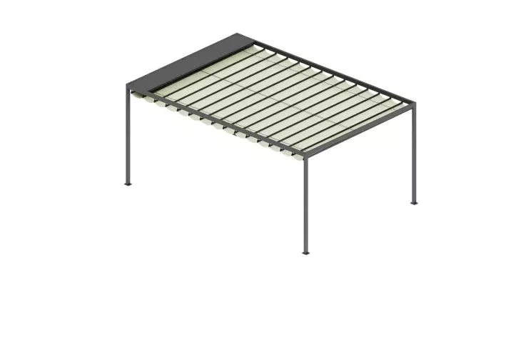 NUUN FABRIC pergola - developed