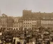 Fish Market on Nowy Targ Square before 1905