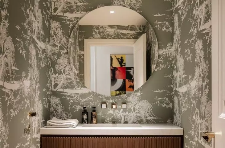 The design is based on a combination of contemporary minimalism with timeless elegance and a subtle influence of modern classic style