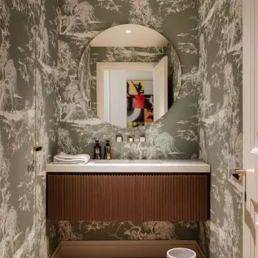 The design is based on a combination of contemporary minimalism with timeless elegance and a subtle influence of modern classic style
