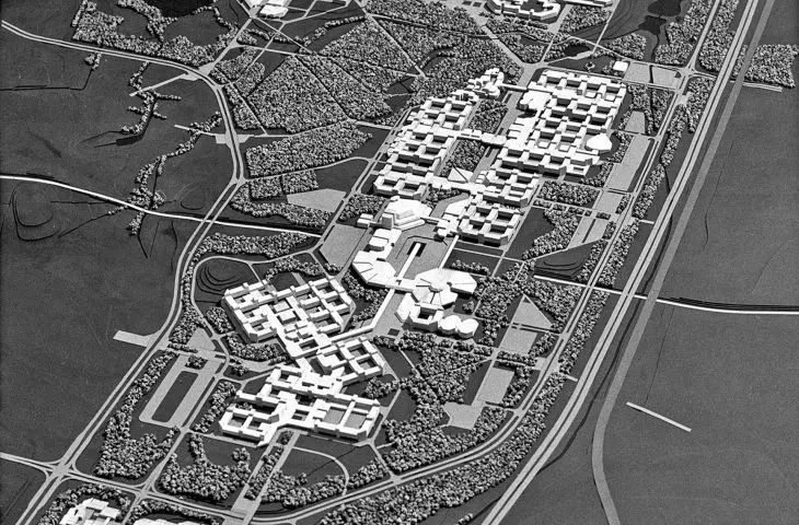 Kampus Morasko UAM w Poznaniu, I nagroda w konkursie, 1974