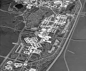 Morasko Campus of Adam Mickiewicz University in Poznań, 1st prize in competition, 1974