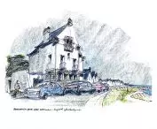 globetrotting sketches by Marian Fikus