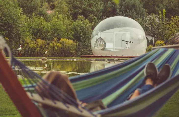 In the Bubble - accommodation under the stars